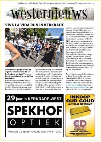 wijkkrant kerkrade augustus 2026