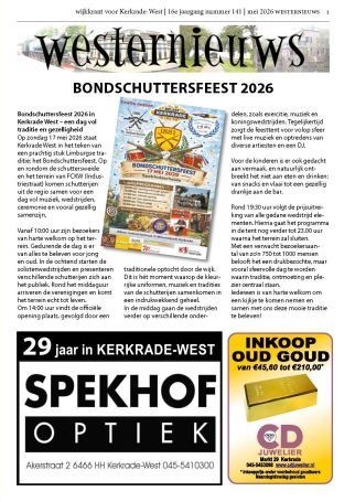 Westernieuws mei 2026