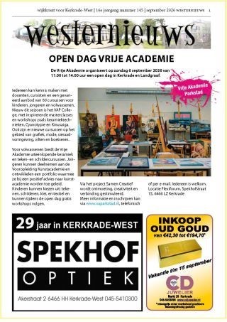 Westernieuws Kerkrade september 2026